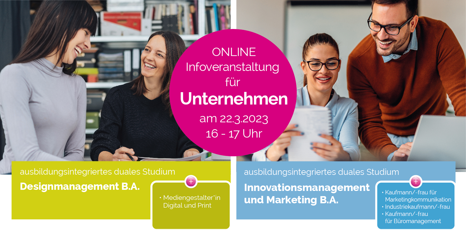 Infoveranstaltung Unternehmen 2023